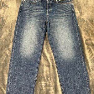 Madewell Low Slung Straight Jeans